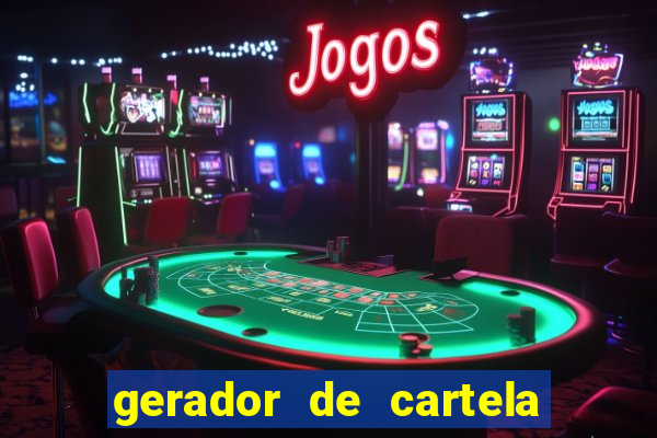 gerador de cartela bingo 1 a 75