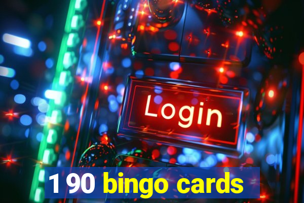 1 90 bingo cards