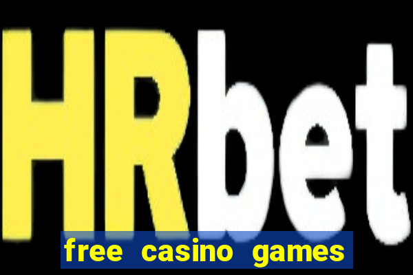 free casino games slot machine