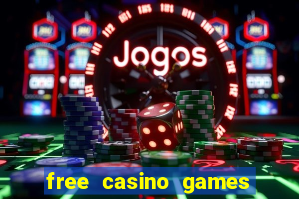 free casino games slot machine