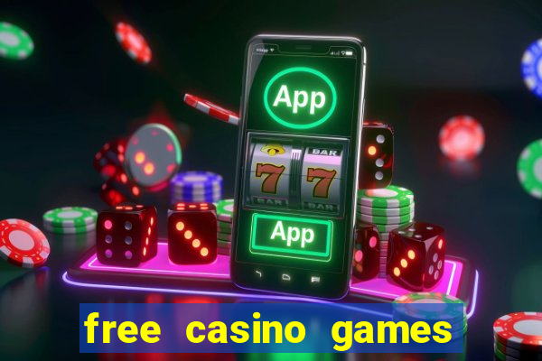 free casino games slot machine