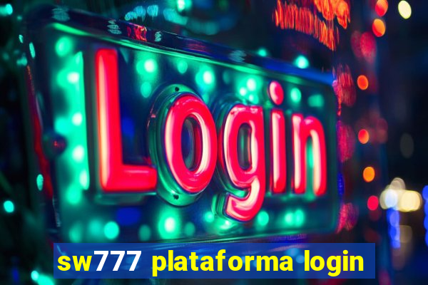 sw777 plataforma login