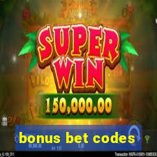 bonus bet codes