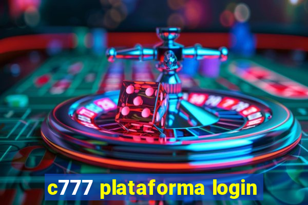 c777 plataforma login