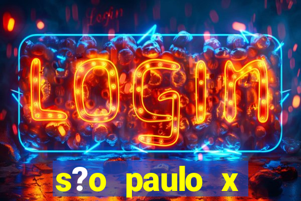 s?o paulo x bragantino palpite