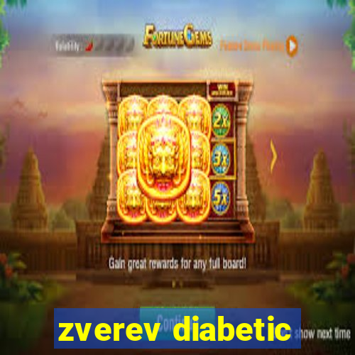 zverev diabetic