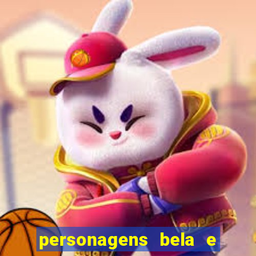 personagens bela e a fera png