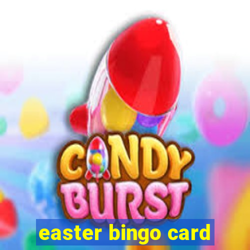 easter bingo card