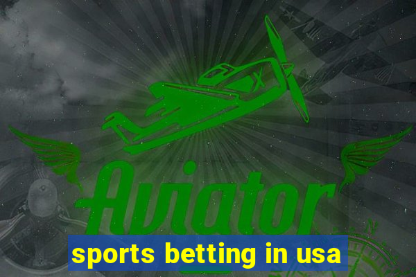 sports betting in usa