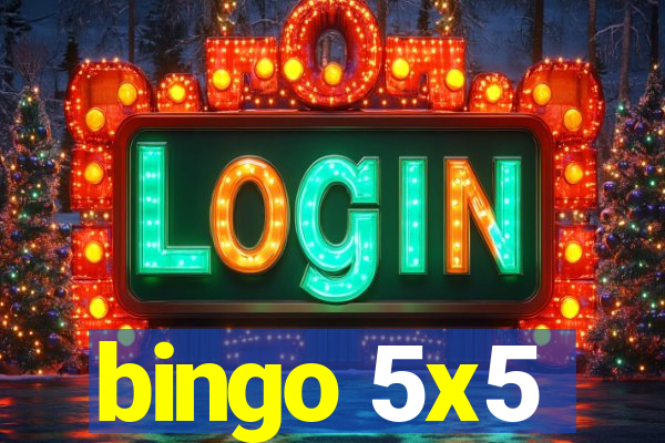 bingo 5x5