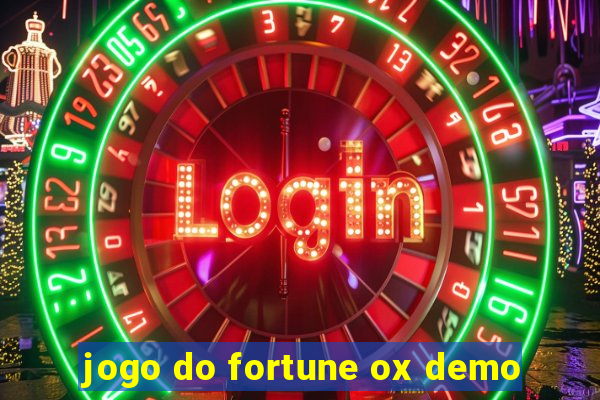 jogo do fortune ox demo