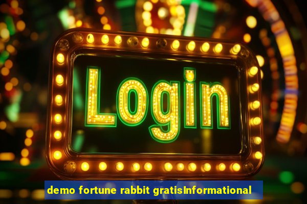 demo fortune rabbit gratisInformational