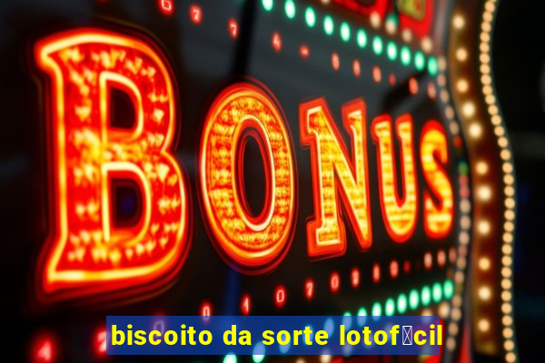 biscoito da sorte lotof谩cil