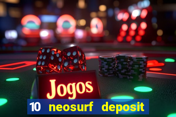 10 neosurf deposit casinos australia