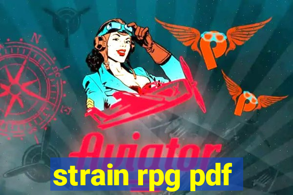 strain rpg pdf