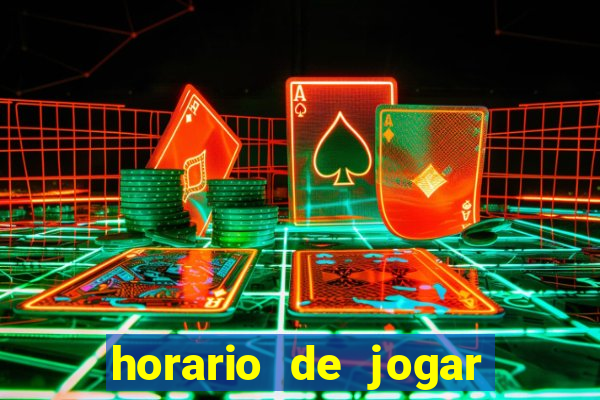 horario de jogar fortune rabbit