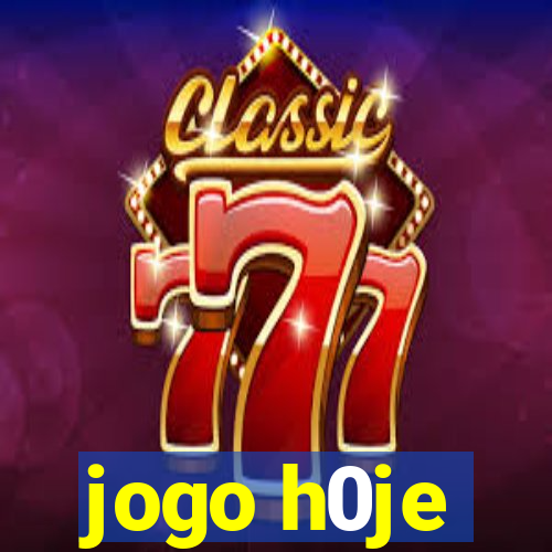 jogo h0je