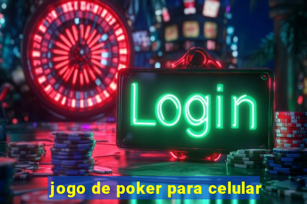 jogo de poker para celular