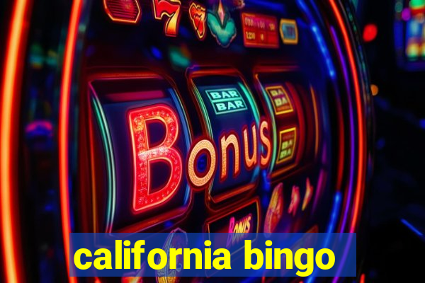 california bingo