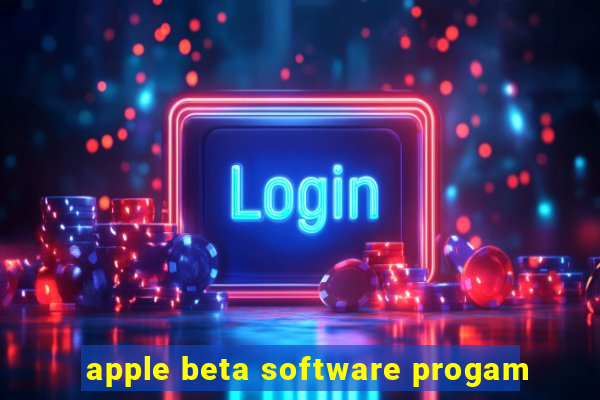 apple beta software progam