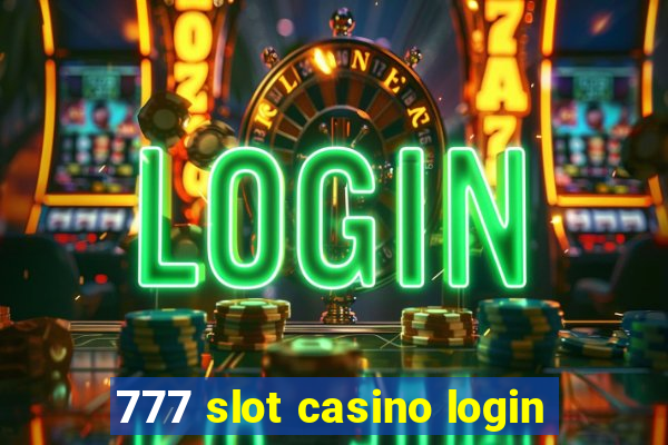 777 slot casino login