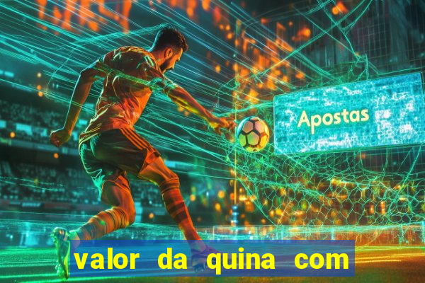 valor da quina com 7 n煤meros