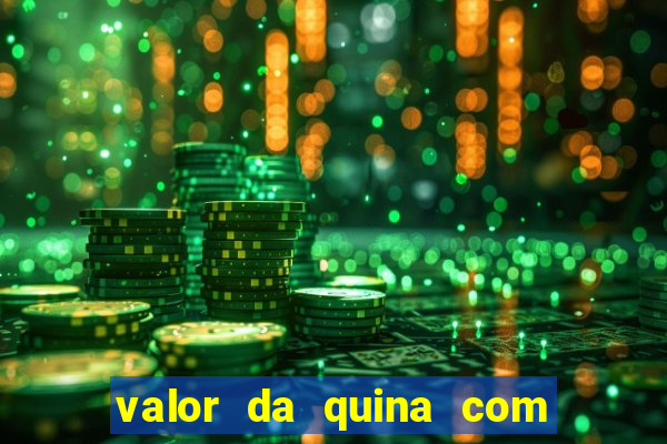 valor da quina com 7 n煤meros