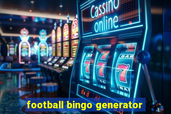 football bingo generator