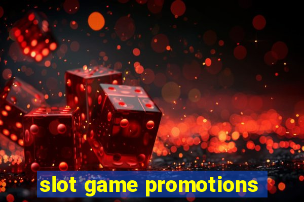 slot game promotions