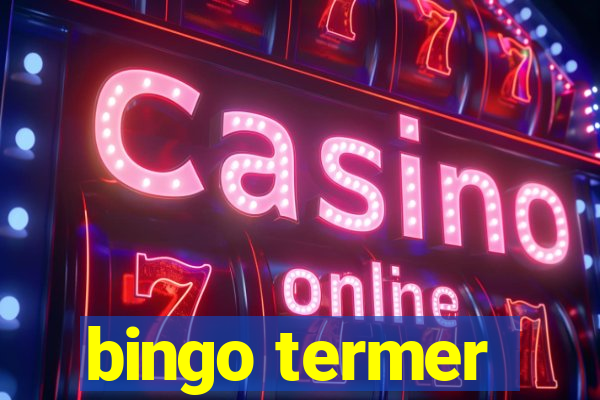 bingo termer