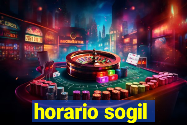 horario sogil