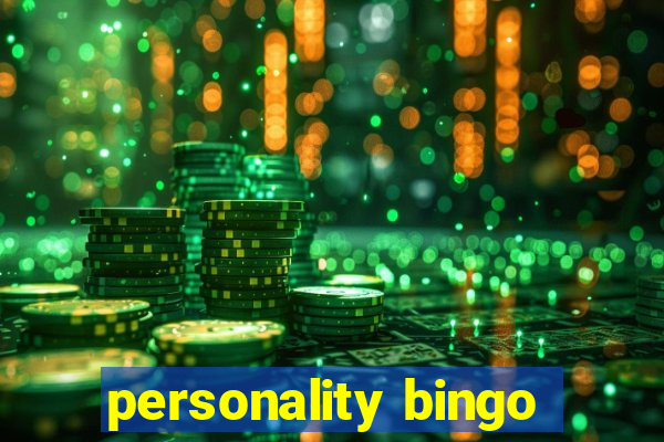 personality bingo