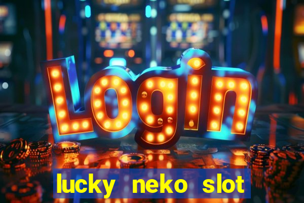 lucky neko slot logo png