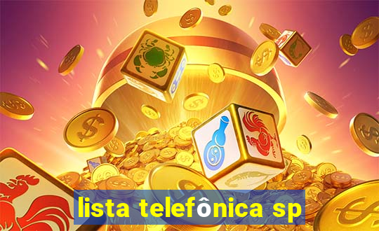 lista telefônica sp