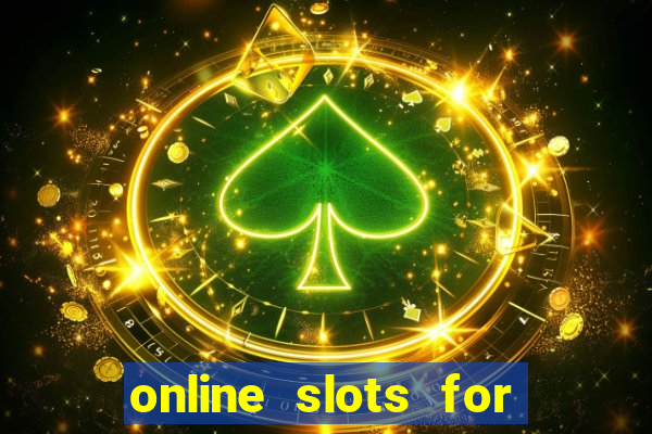 online slots for real cash