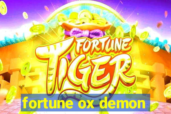 fortune ox demon