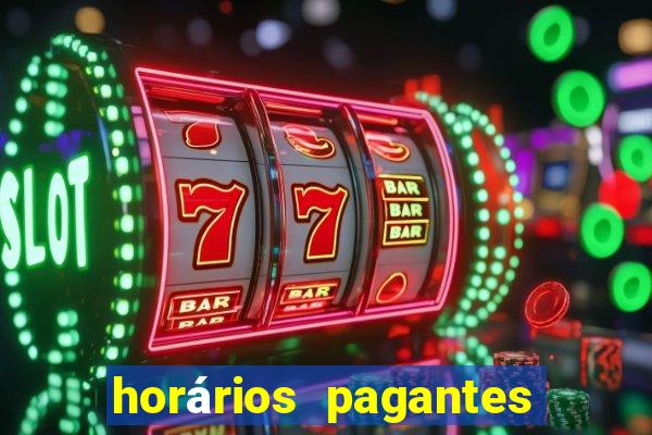 horários pagantes fortune ox