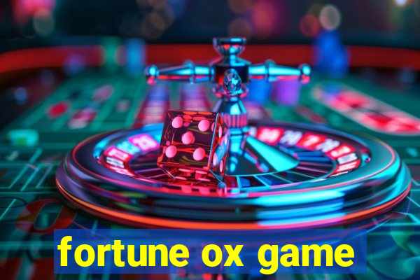 fortune ox game