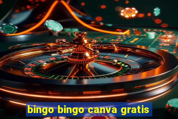 bingo bingo canva gratis