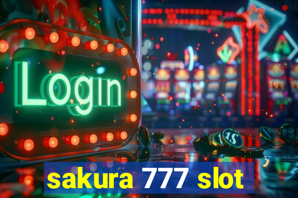 sakura 777 slot