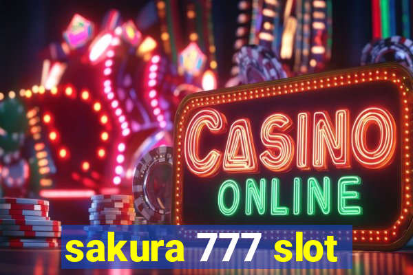 sakura 777 slot