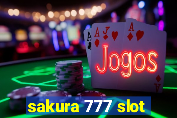 sakura 777 slot