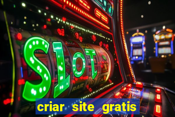 criar site gratis de jogos