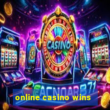 online casino wins