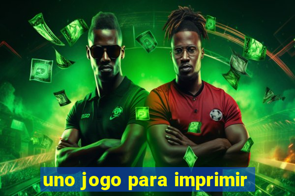 uno jogo para imprimir