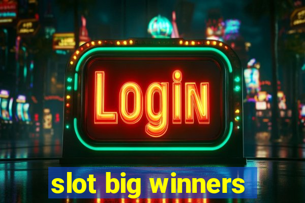 slot big winners