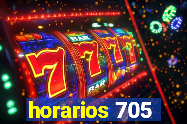 horarios 705