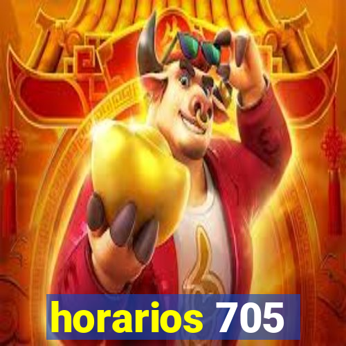 horarios 705