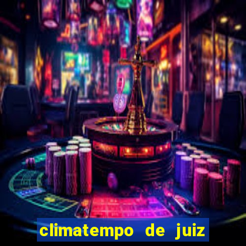 climatempo de juiz de fora