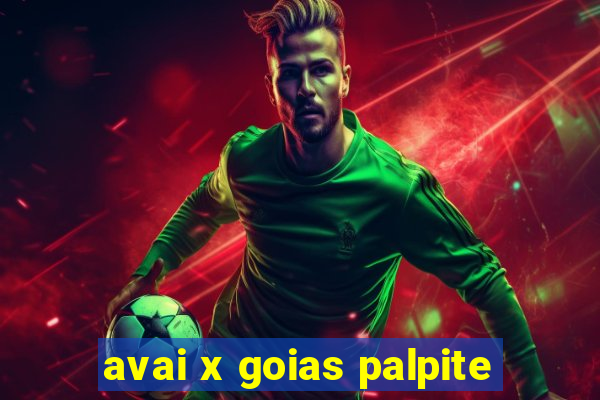 avai x goias palpite